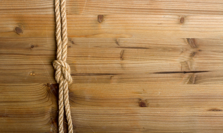 wooden background sea knotの写真素材