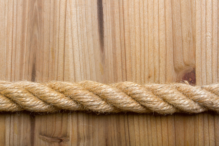 wooden background ropeの写真素材