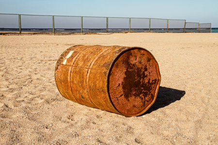 empty oil barrelの写真素材