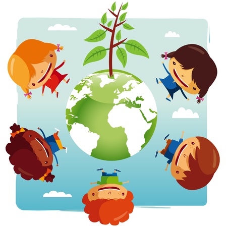 green planet Kidsのイラスト素材