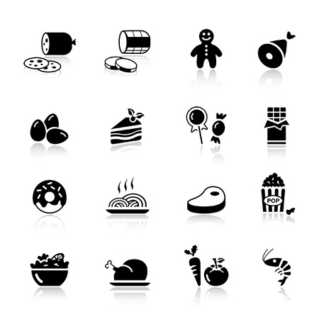 Basic - Food Iconsのイラスト素材