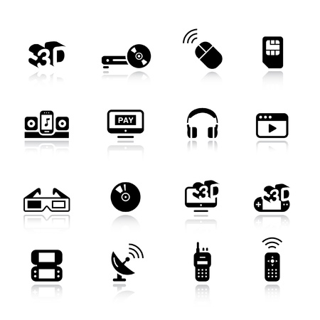 Basic - Media Iconsのイラスト素材