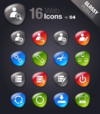 Glossy Pebbles - Website and Internet Icons Glossy Pebbles - Website and Internet Icons