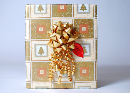 An image of a wrapped presentの写真素材