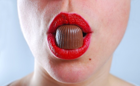 Lip Chocolateの写真素材