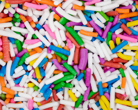 Many sprinkles