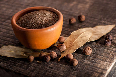 pepper pot ground pepperの写真素材