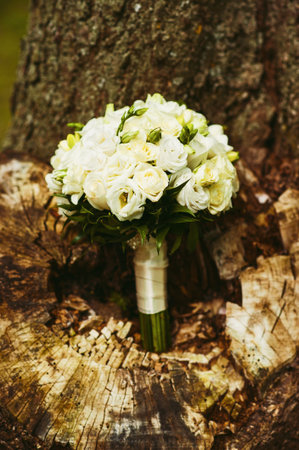 Wedding bouquetの写真素材