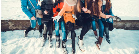 Children can have funの写真素材