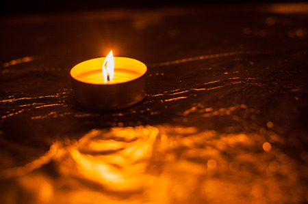 One candleの写真素材