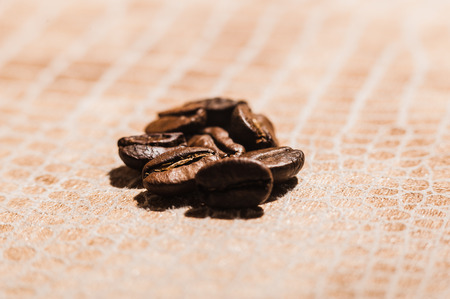 coffee beans.Roasted coffee beans goals.Packaging for coffeeの写真素材