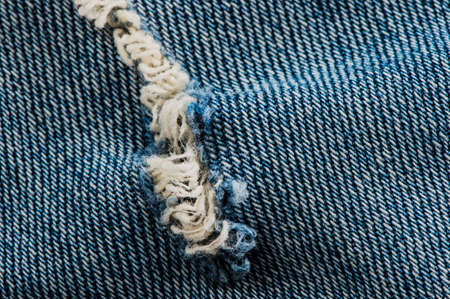 Jeans fabric texture close-up.の写真素材