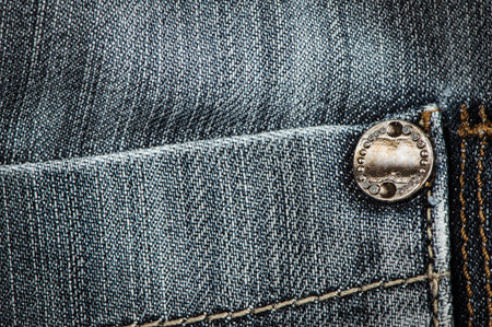 Jeans fabric texture close-up.