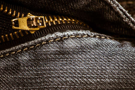 Denim. Close up, macro texture.の写真素材
