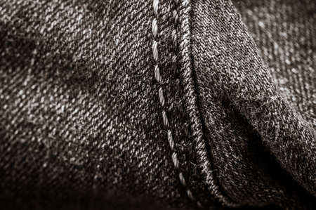Denim. Close up, macro texture.の写真素材