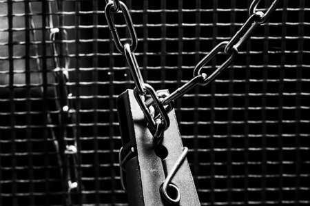 Power chain protection texture concept.の写真素材