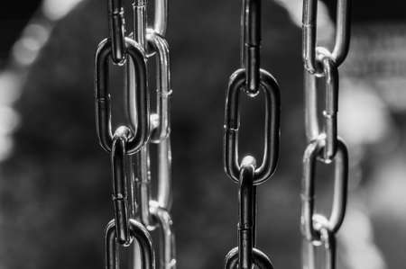 Power chain protection texture concept.の写真素材
