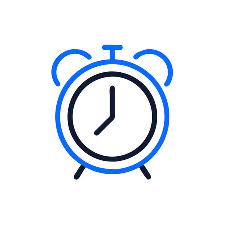 Illustration of alarm clockのイラスト素材