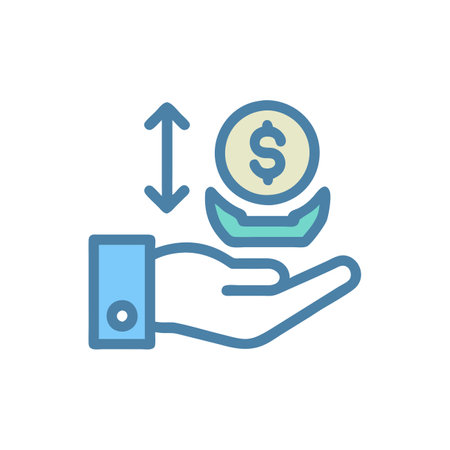 Illustration of single-object business iconのイラスト素材