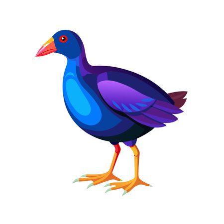 Illustration of a realistic birdのイラスト素材