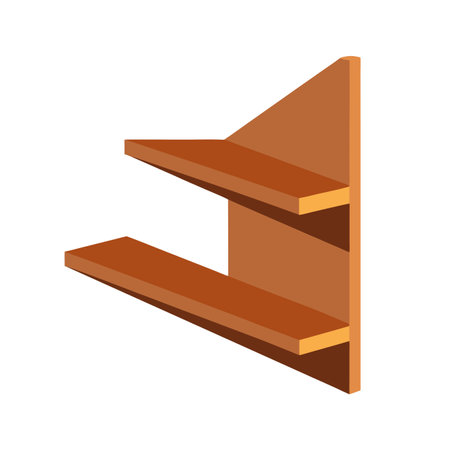 Illustration of a wooden furnitureのイラスト素材