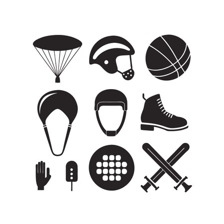 Set of sports icons.のイラスト素材