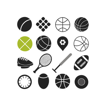 Set of sports icons.のイラスト素材