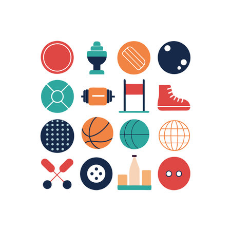 Set of sports icons.のイラスト素材