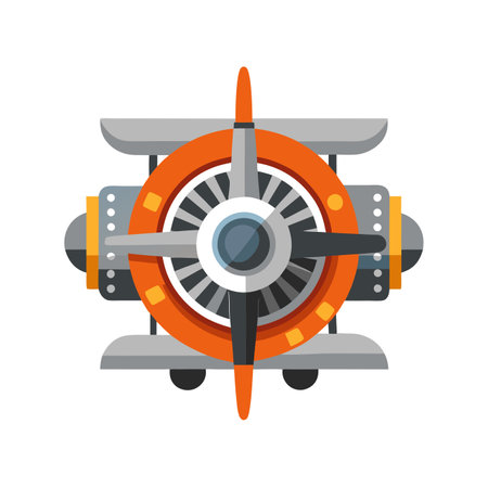 Airplane icon. Flat illustration of airplane vector icon for web designのイラスト素材