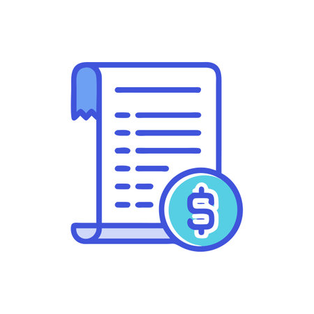 Billing Icon for Digital Payment Systemsのイラスト素材