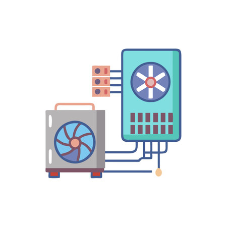 Data centre icon.のイラスト素材