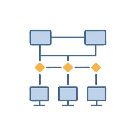 Data centre icon.のイラスト素材
