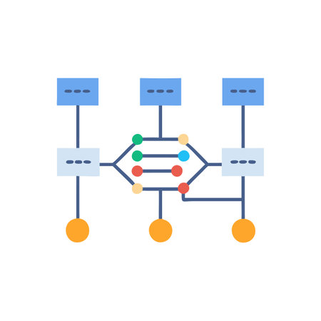 Data centre icon.のイラスト素材