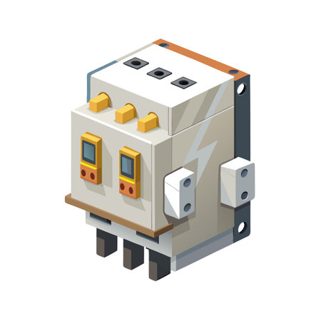 Circuit Breaker Imageのイラスト素材