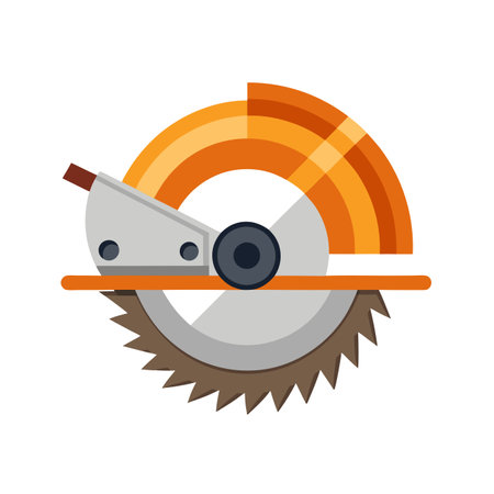 Circular Saw Imageのイラスト素材