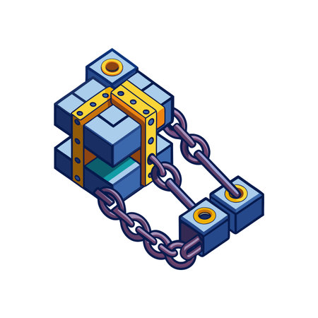 Chain Block Visualのイラスト素材