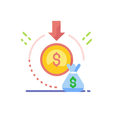 Modern Bailout Iconのイラスト素材