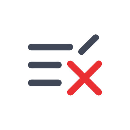 Clear All Tracks Icon Designのイラスト素材