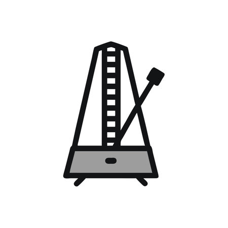 Stylish Metronome Iconのイラスト素材