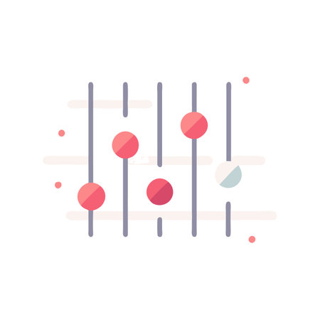 Tempo Slider Icon Designのイラスト素材