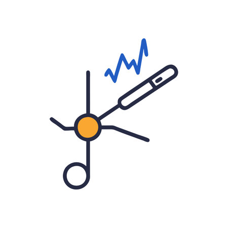 Creative Pitch Correction Tool Iconのイラスト素材