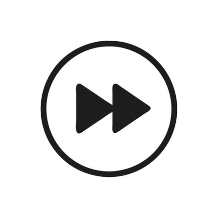 Essential Fast Forward Button for Mediaのイラスト素材