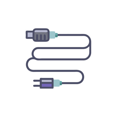 Essential MIDI Cable for Audio Connectionsのイラスト素材
