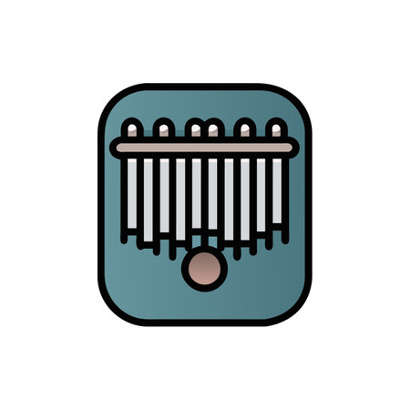 High-Quality Kalimba for All Genresのイラスト素材