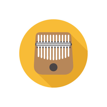 Professional Kalimba Design for Eventsのイラスト素材