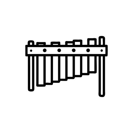 Professional Marimba Design for Eventsのイラスト素材