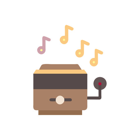 Stylish Music Box Design for Collectorsのイラスト素材