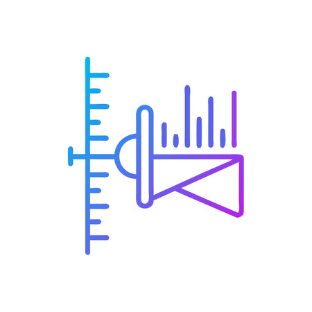 Essential Sound Calibration Tool Iconのイラスト素材