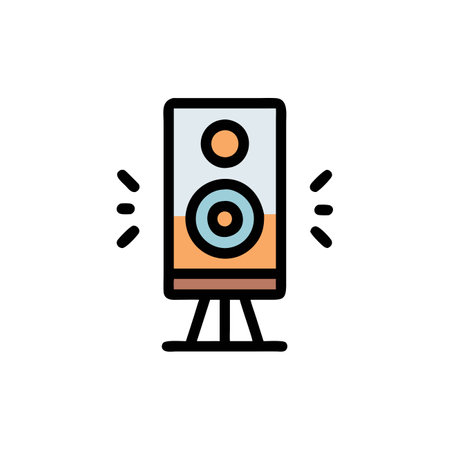 Dynamic Speaker Icon for Audioのイラスト素材