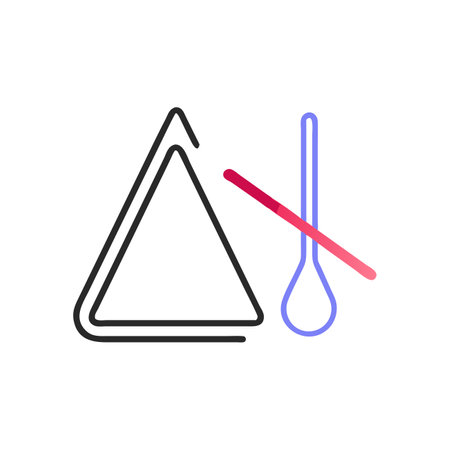 High-Quality Triangle Instrument for All Genresのイラスト素材